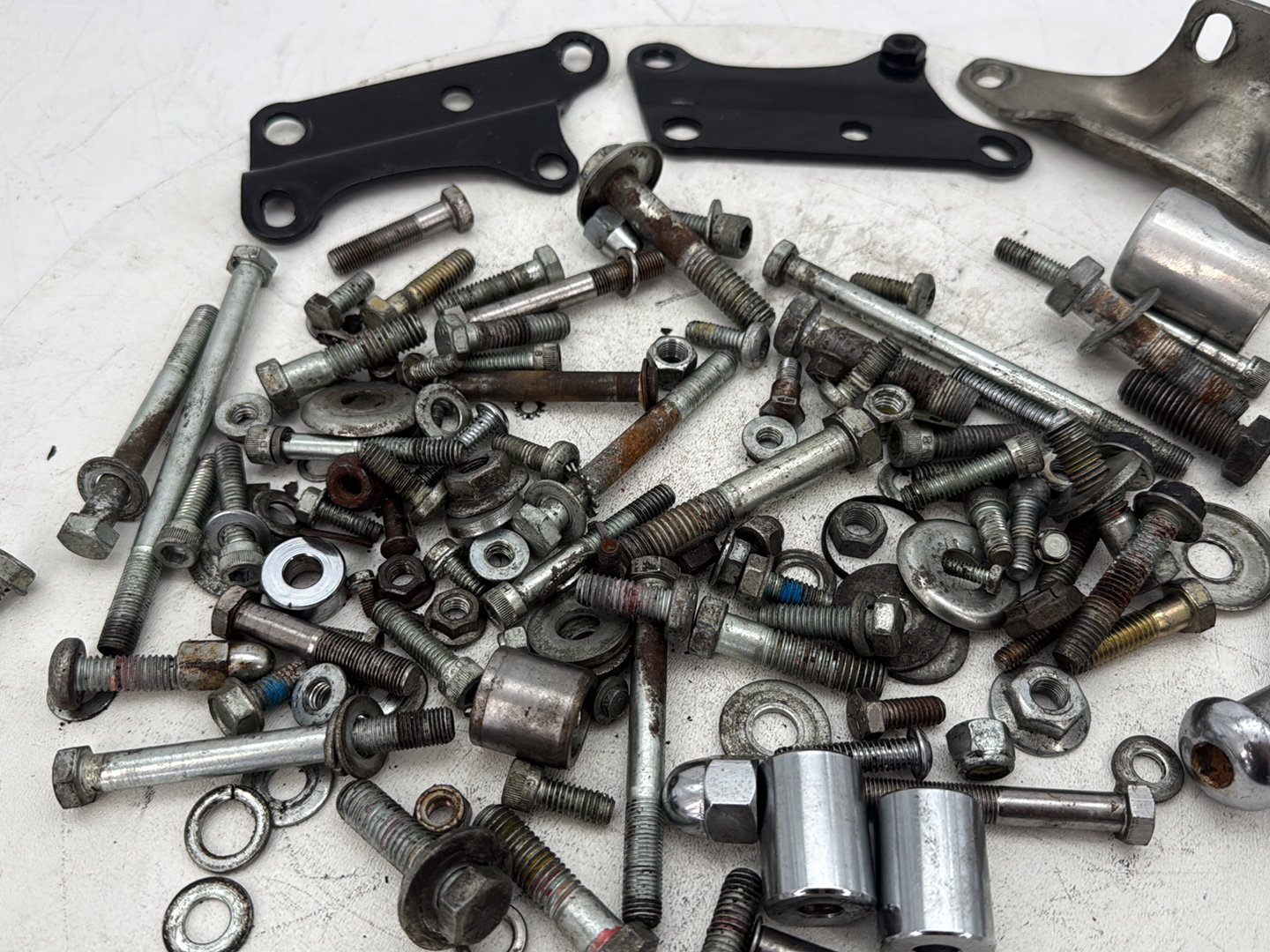2001 Harley Sportster 883 Hugger XLH883 OEM Hardware Bolts Nuts & Brackets
