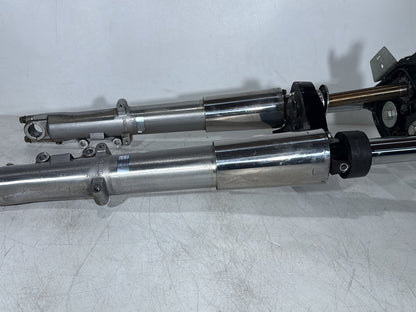 1999 - 2006 Harley-Davidson Touring Electra Glide Classic Front Triple Tree Set & LH RH Fork Legs Sliders  	45435-95