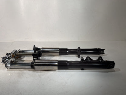 1986 - 1998 Harley-Davidson Softail Heritage Classic Front Triple Tree Set & LH RH Fork Legs Sliders 45915-86 , 56567-86B