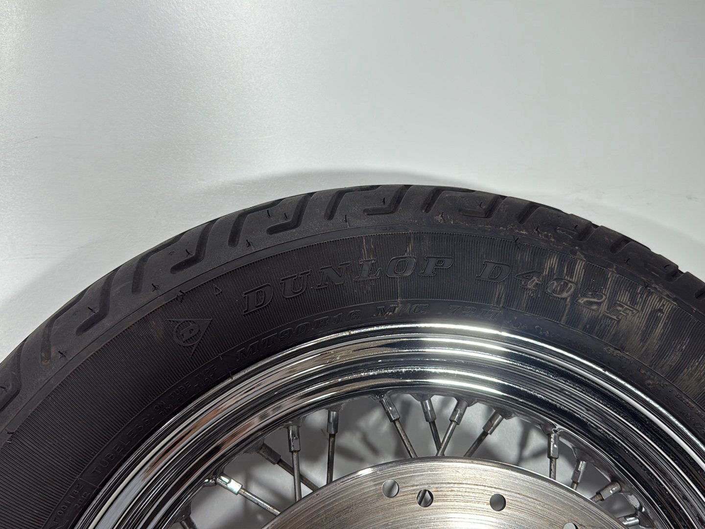 2006 Harley Softail FLSTCI Heritage Classic OEM Front Rear Wheel Rim Tire Spoked