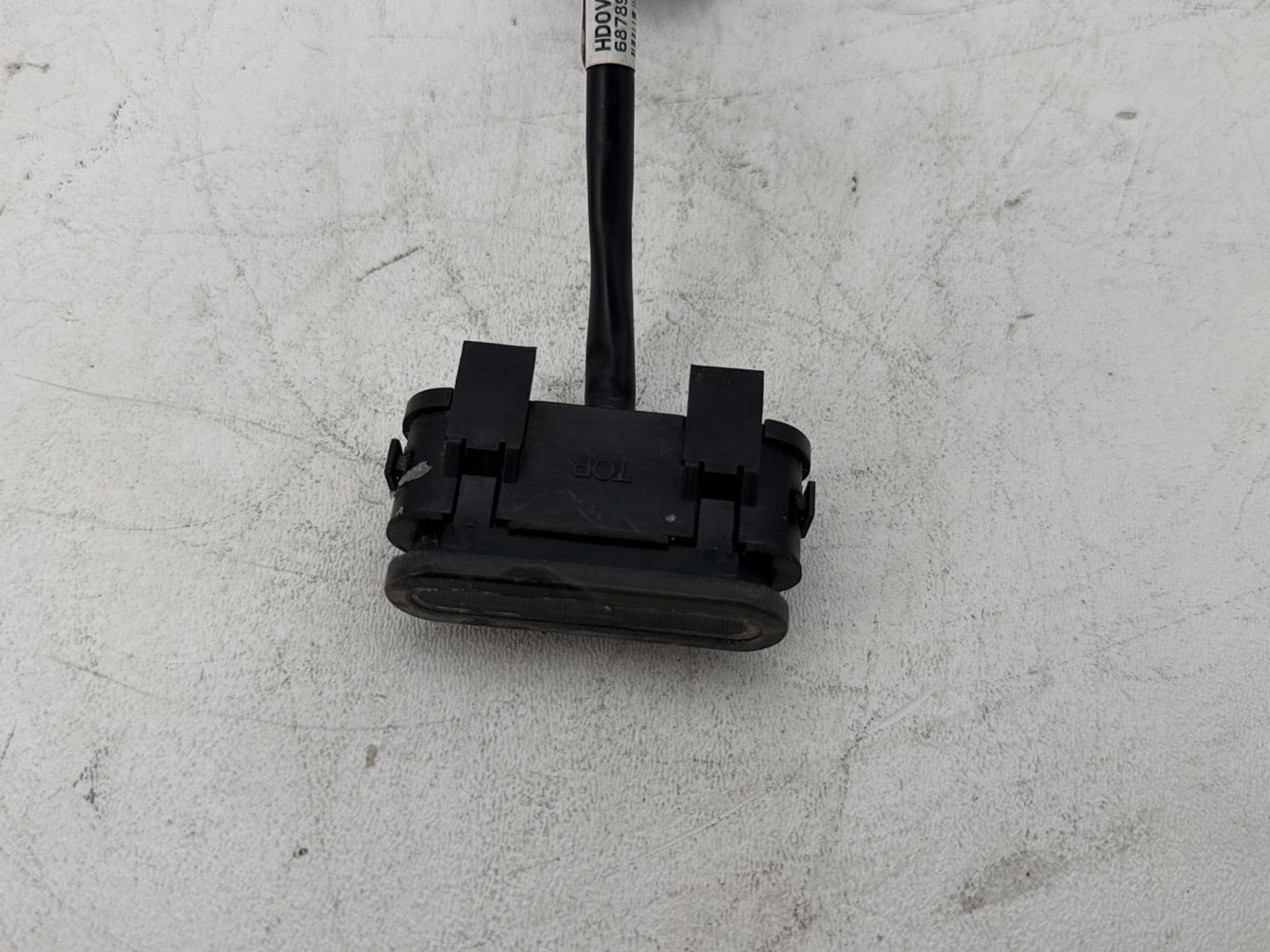2007 Harley Touring FLHTP Electra Glide Police OEM Dash Indicator Lamp Wire Plug 68789-96A