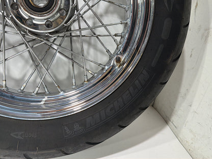 2011 Harley Heritage Softail Classic FLSTC Front Rear Wheel Rim Tire Spoked 16"