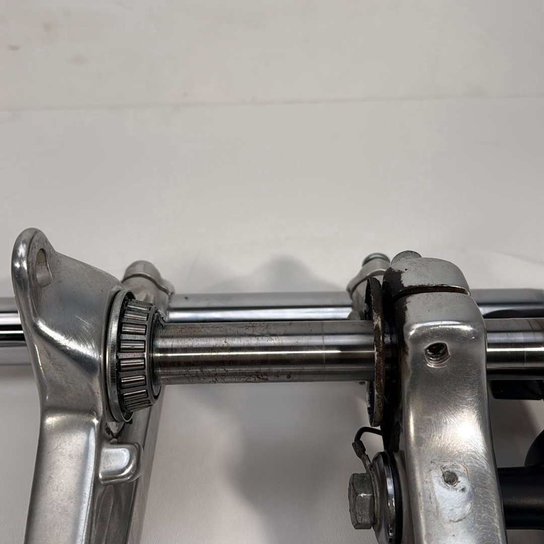 1986 - 2003 Harley-Davidson Sportster Hugger 883 Front Triple Tree Set & LH RH Fork Legs Sliders  	45563-87