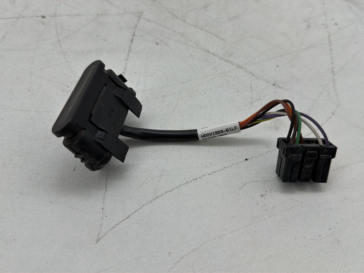 2012 Harley Electra Glide Touring OEM Dash Indicator Lamp Wire Plug 68789-96A