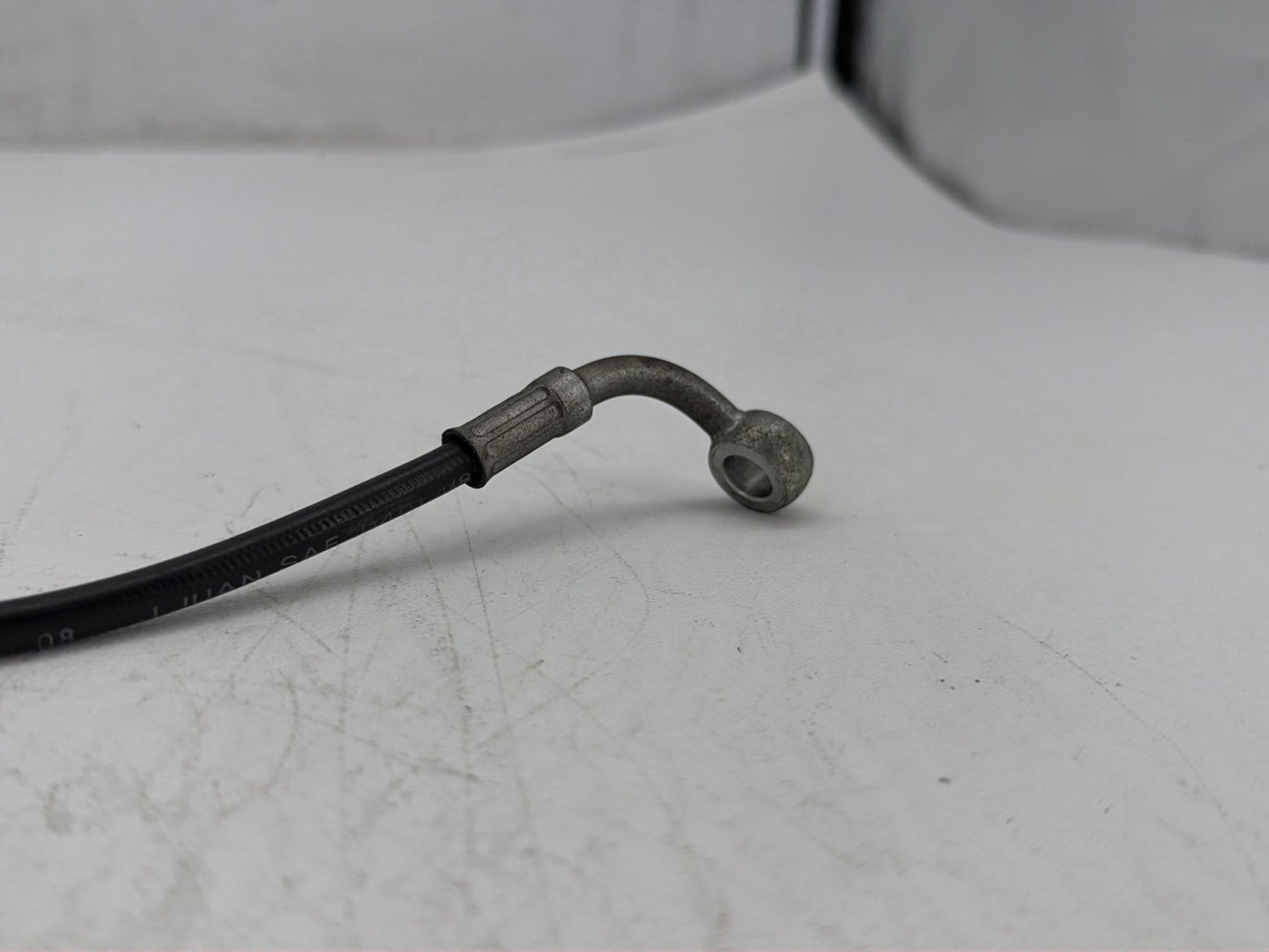 2009 Harley Dyna Street Bob FXDB OEM Rear Brake Hose Line Pipe
