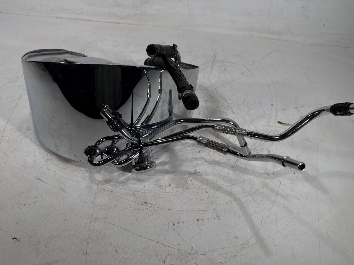 03 Harley Softail Deuce FXSTDI OEM Oil Tank Reservoir Bottle Canister & Dipstick