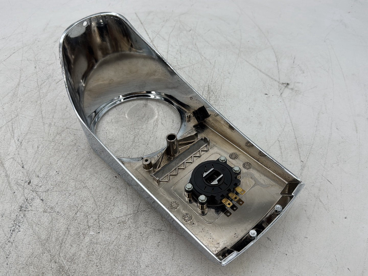 2003 Harley Dyna Wide Glide FXDWG OEM Fuel Gas Tank Dash Console NOKey