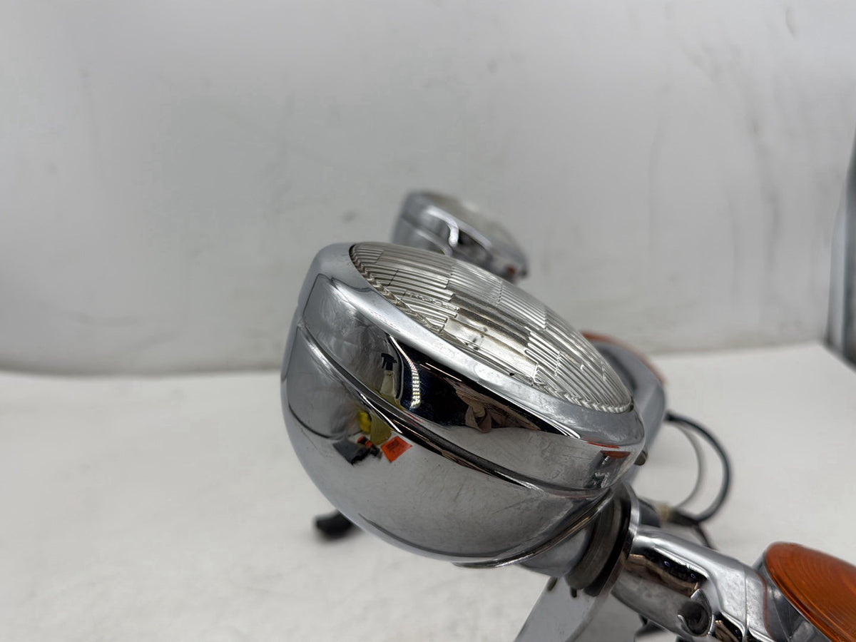 2000 Harley Electra Glide Ultra Front Turn Signal Indicators Light Bar OEM