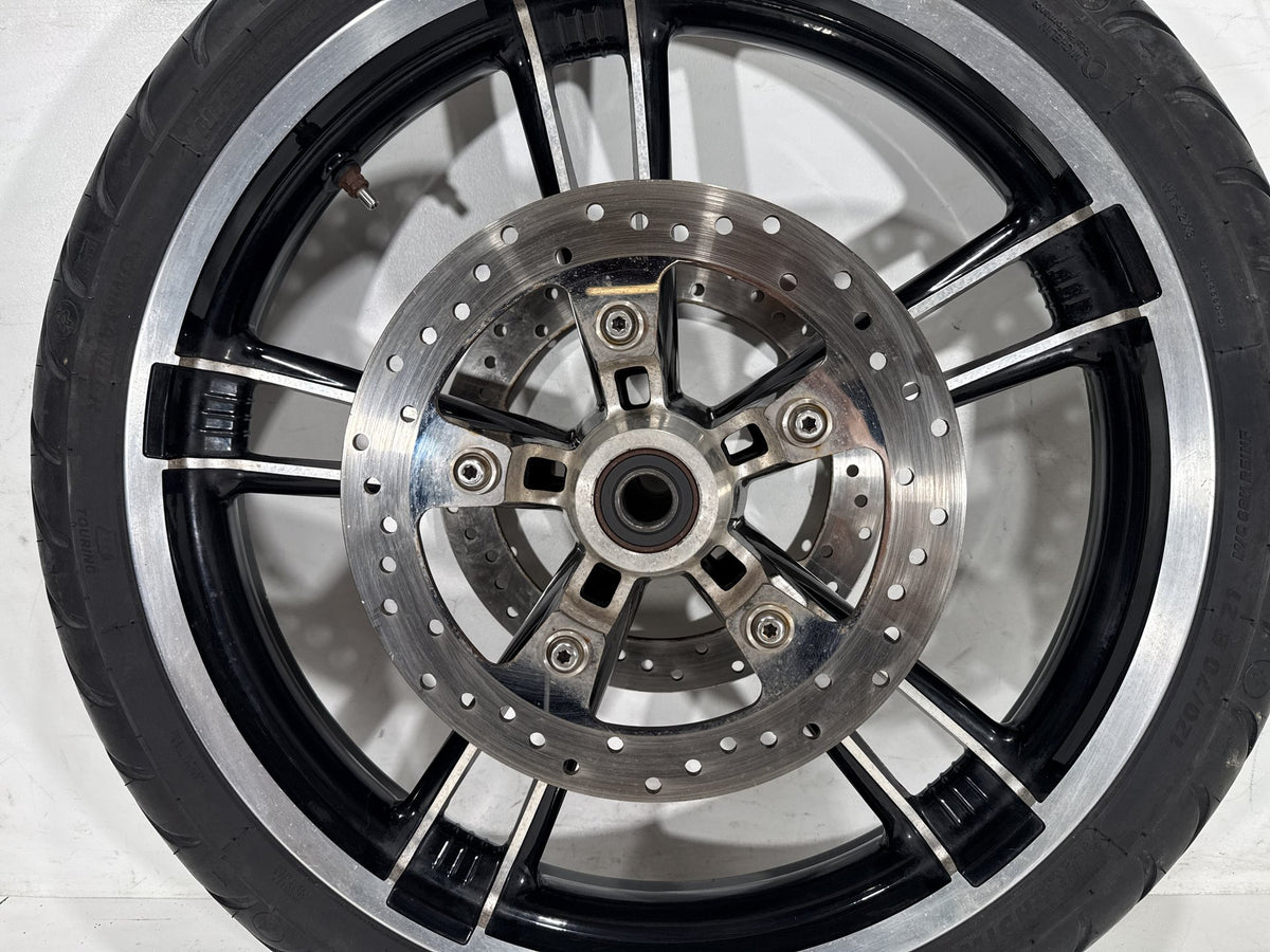 2011 Harley Street Glide Touring FLHX-103 OEM Front Wheel Rim Tire 120/70B21 21"