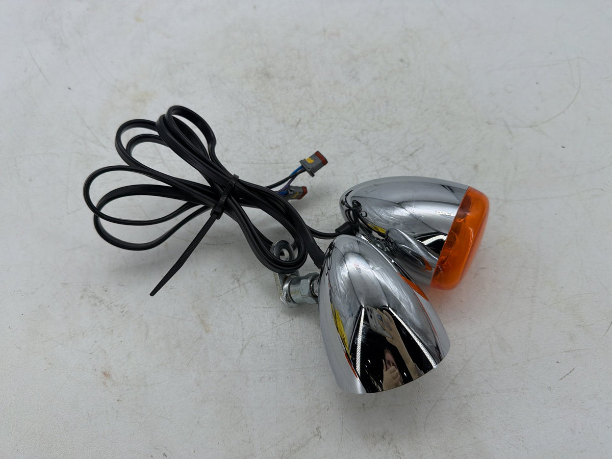 2020 Harley Softail Standard FXST OEM Front Left Right Turn Signal Indicators
