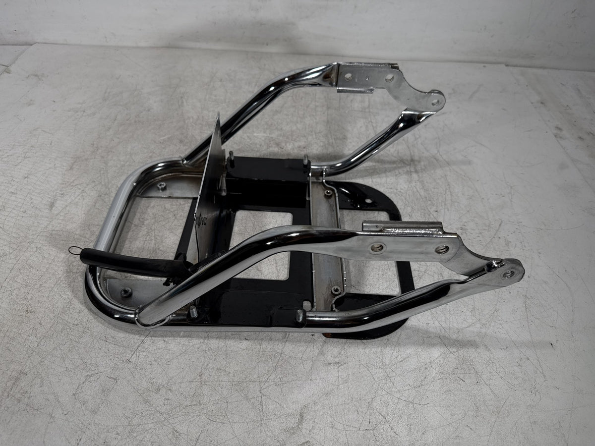 2009 Harley Electra Glide Touring CVO Rear Back Luggage Rack Storage Baggage Bar