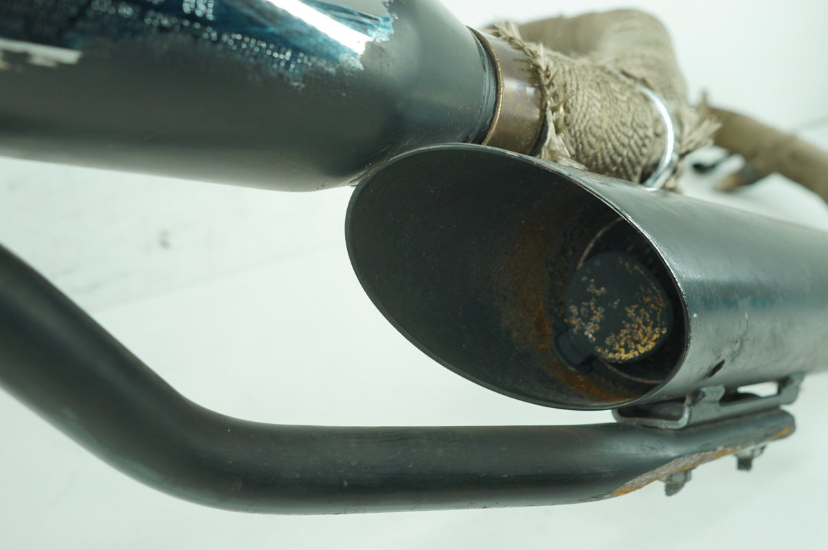 07 Harley Dyna Street Bob Exhaust Header Muffler Pipes Screamin Eagle Scratched