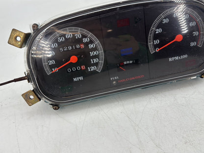 95 Harley Touring Electra Classic Speedo Tacho Speedometer Tachometer Gauges 53K