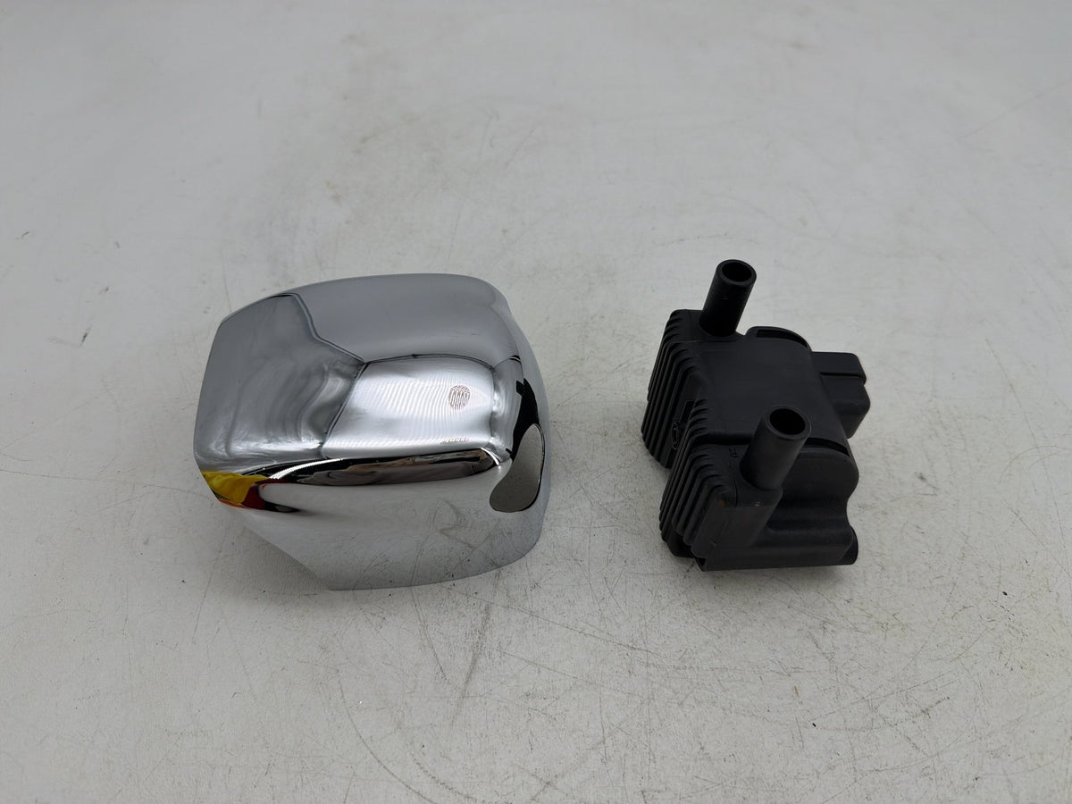 06 Harley Softail Deuce FXSTDI OEM Ignition Coil Spark Igniter w/ Cover 31655-99