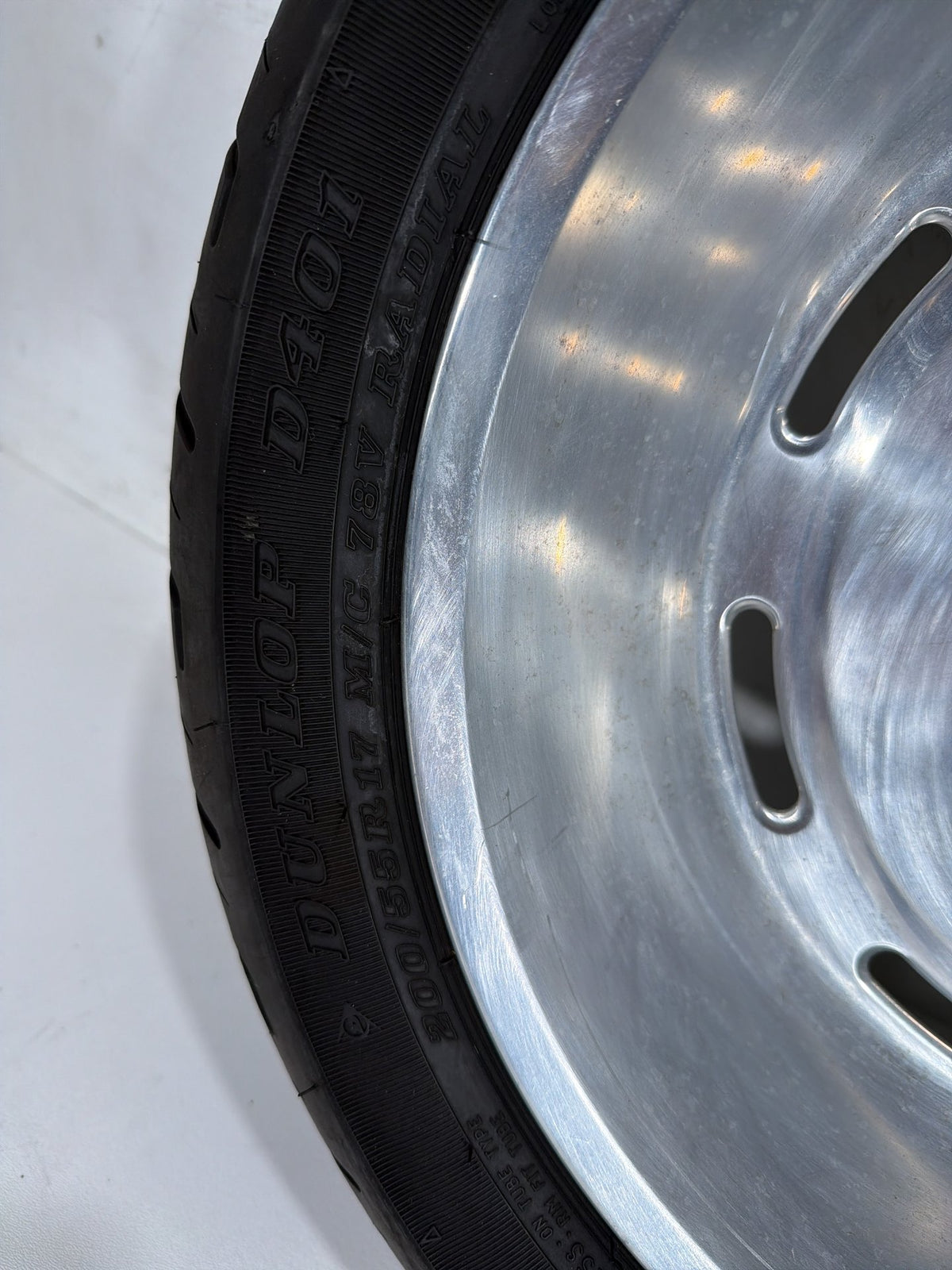 2008 Harley Softail Custom FXSTC OEM Rear Wheel Rim Tire 200/55R17 78V 17"