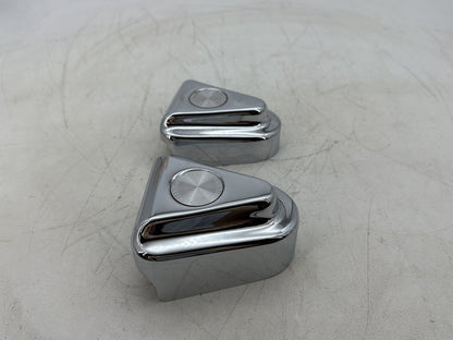 1997 Harley Softail FLSTC Heritage Classic Rear Wheel Axle Nut Covers Caps