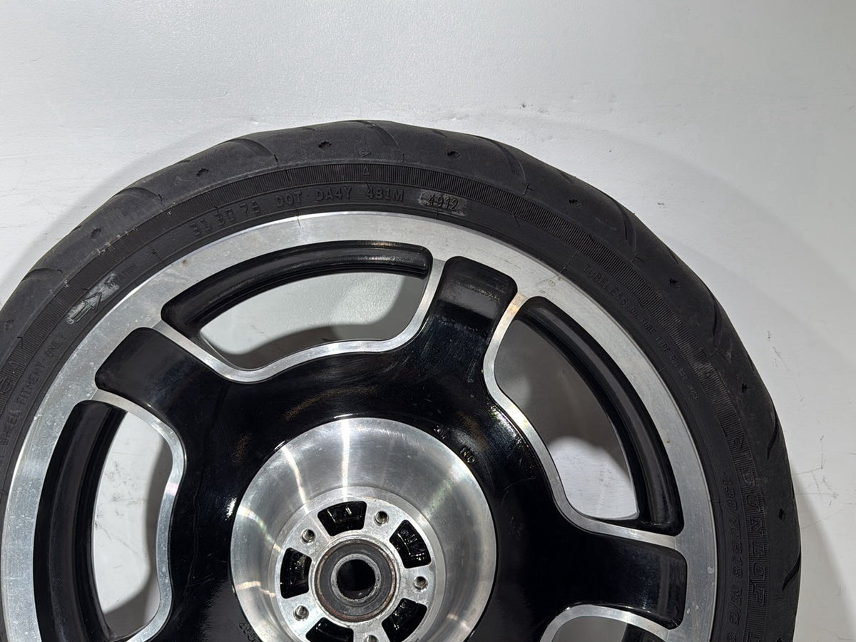 13 Harley Street Glide Touring OEM Front & Rear Wheel Rim Tire AIRSTRIKE 16" 18"
