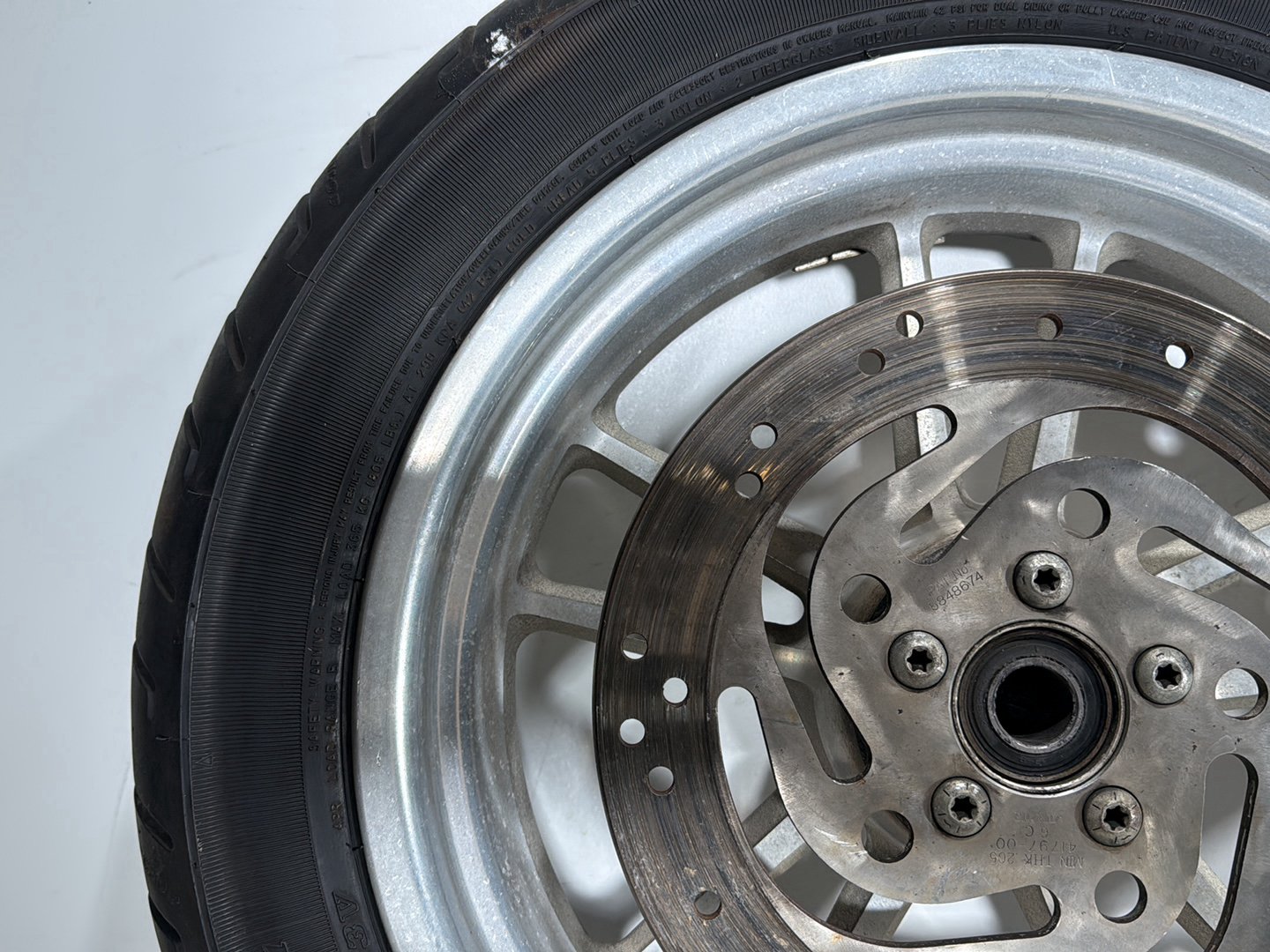 2006 Harley Dyna Super Glide Custom FXDCI OEM Front & Rear Wheel Rim Tire