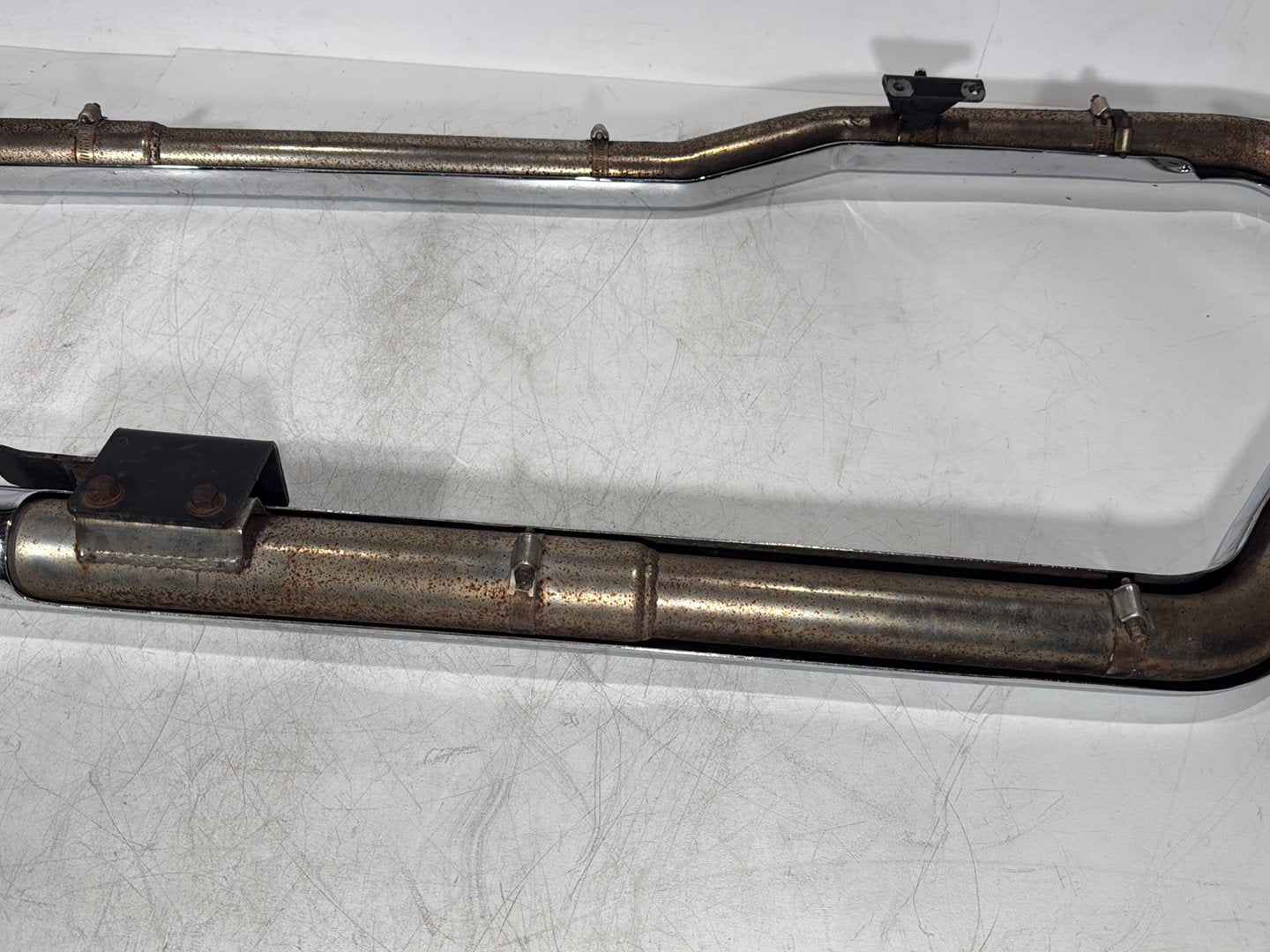 2008 Harley Touring FLHT Electra Glide OEM Exhaust Header Pipes Vance & Hines