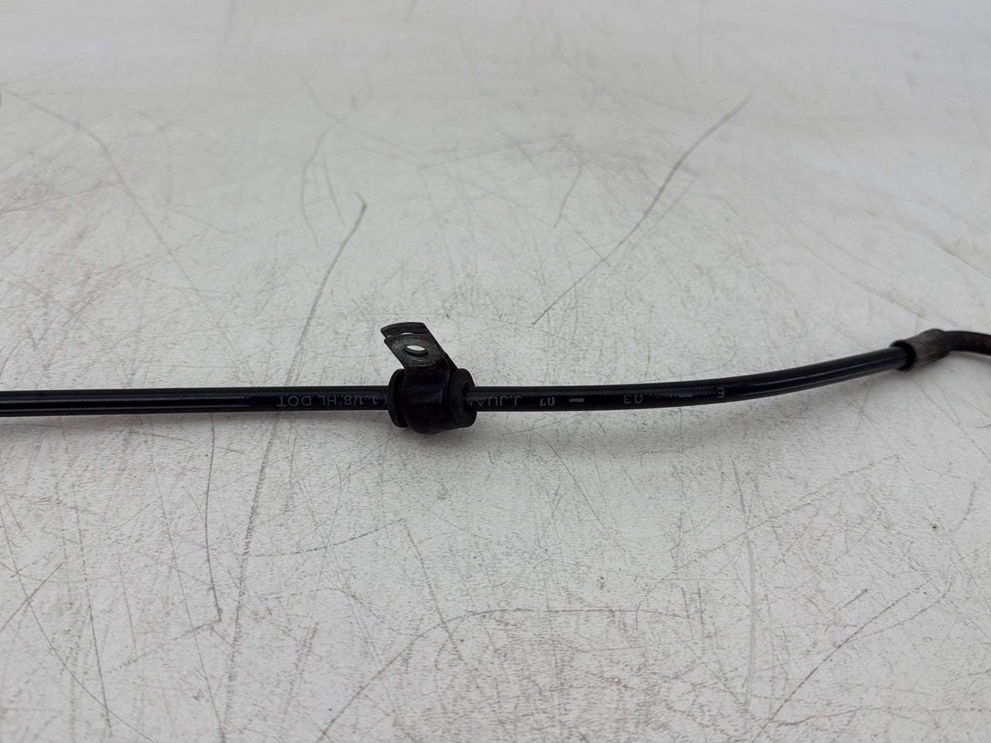 2008 Harley Dyna FXDL Low Rider Anniversary OEM Rear Brake Hose Line Pipe