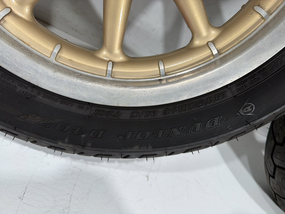 2004 Harley Electra Glide Touring Ultra OEM Front & Rear Wheel Rim Tire 16"