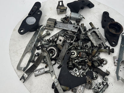 1999 - 2006 Harley-Davidson Touring Electra Glide Classic Hardware Bolts Nuts & Brackets w/ Left Right Rear fork Swingarm Brackets