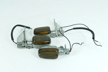 1984 - 1990 Harley-Davidson Sportster Evolution Front Left Right Turn Signal Indicators 68405-86