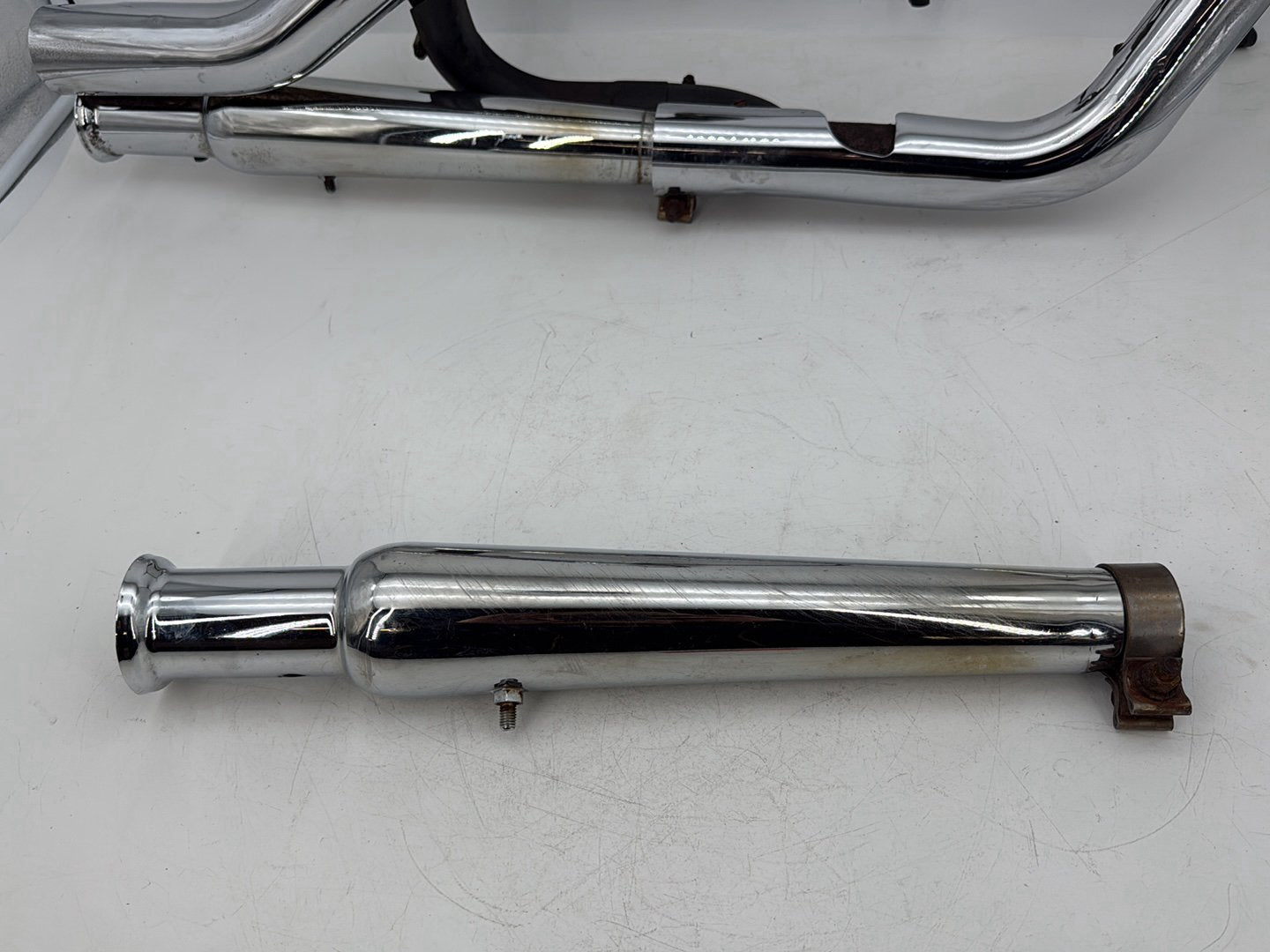 1999 - 2006 Harley-Davidson Dyna Super Glide Exhaust Header Pipes Muffler 65631-06