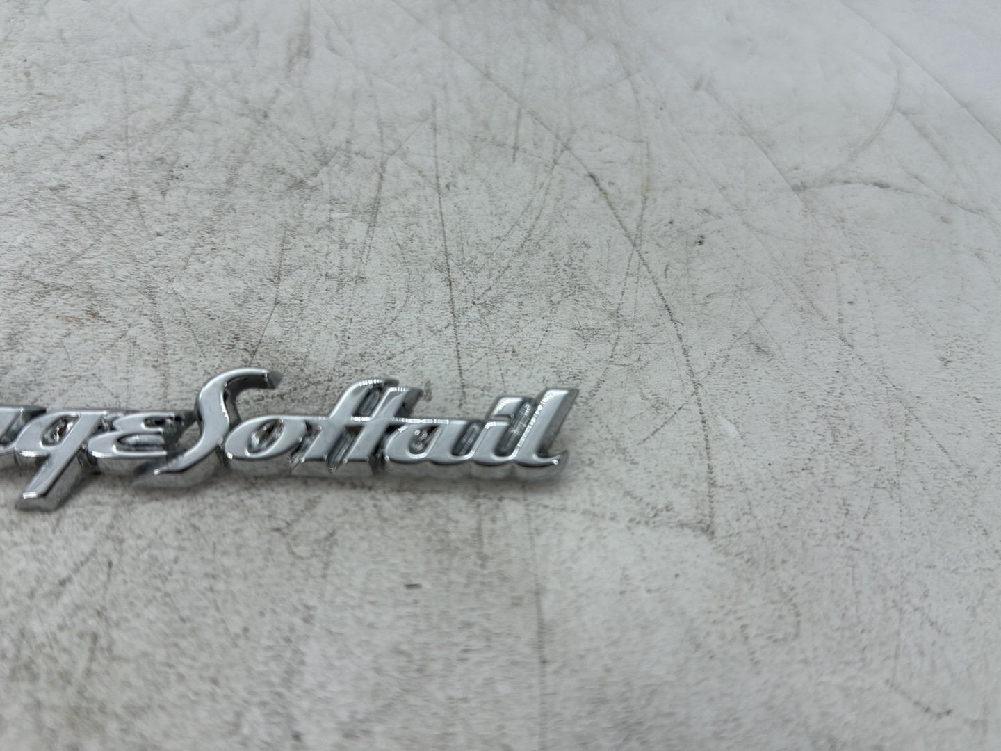 2013 Harley Heritage Softail Classic FLSTC OEM Front Fender Emblem Medallion Nameplate Sticker