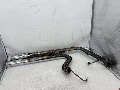 2010 Harley Dyna Fat Bob FXDF Exhaust Header Pipes Vance & Hines SCRATCHED
