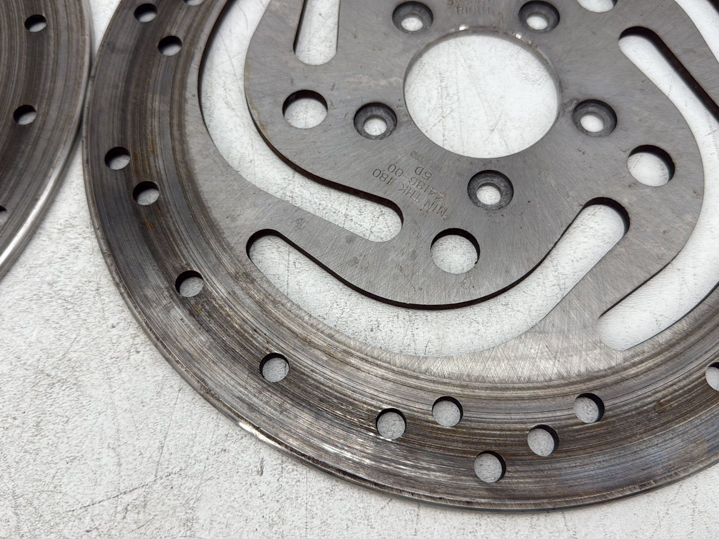 2005 Harley Electra Glide Touring Ultra FLHTCUI OEM Front Brake Rotors Disc Pair