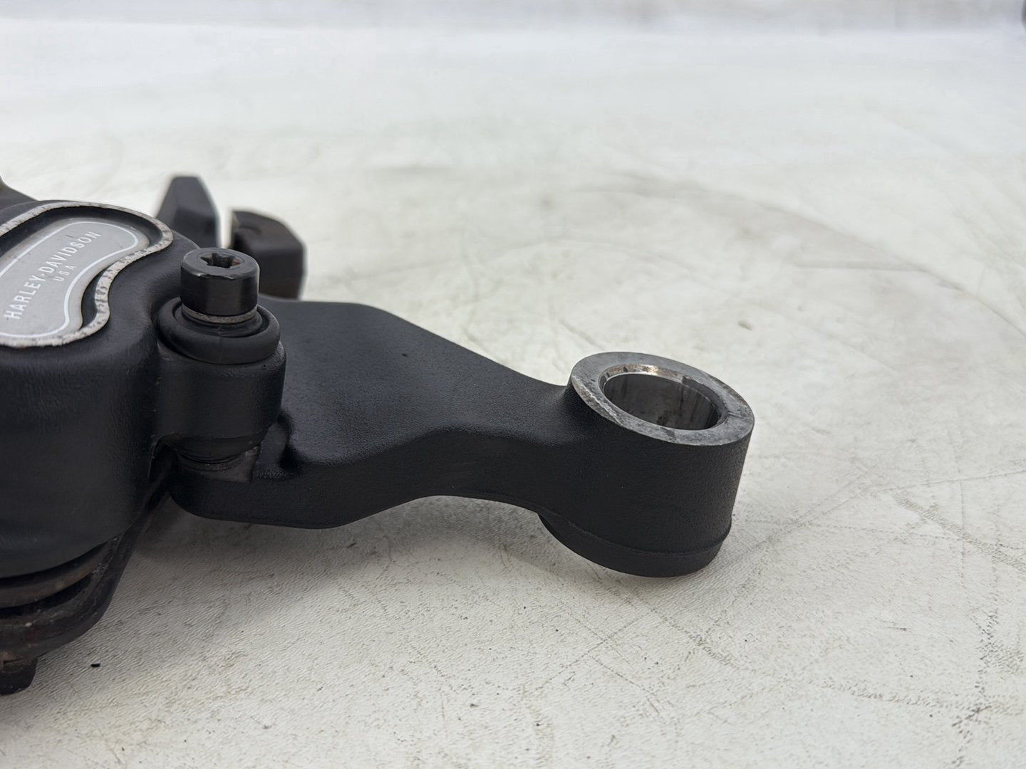 2015 Harley Dyna Low Rider FXDL OEM Rear Back Brake Caliper w/ Bracket