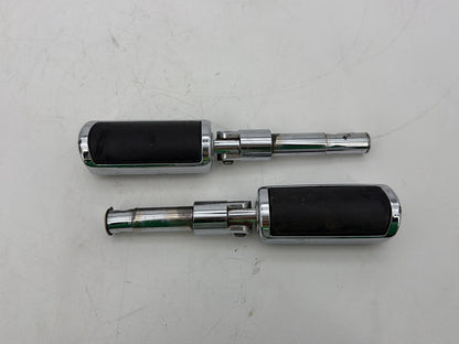 2009 Harley Sportster XL1200C 1200 Custom OEM Left & Right Driver Step Foot Rest Pegs