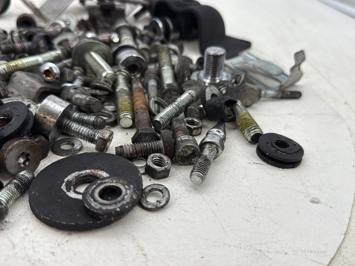 2004 Harley Road King Touring Custom FLHRSI OEM Hardware Bolts Nuts & Brackets