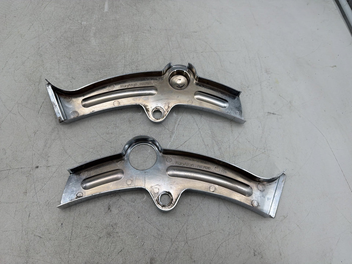 2001 Harley Fat Boy Softail FLSTFI Boomerang Frame Covers Trim Panel Kuryakyn