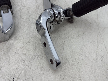 2012 Harley Dyna Super Glide Custom FXDCI OEM Left & Right Driver Step Foot Rest Pegs