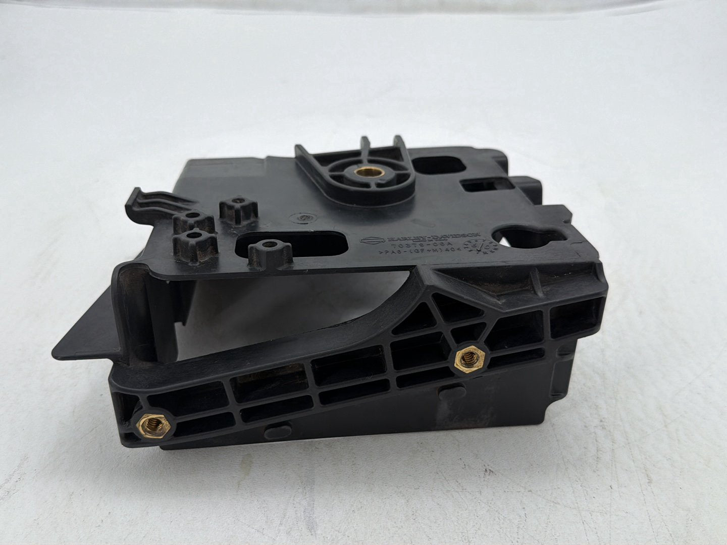 2009 Harley Dyna Street Bob FXDB OEM Battery Lower Box Tray 70379-06A