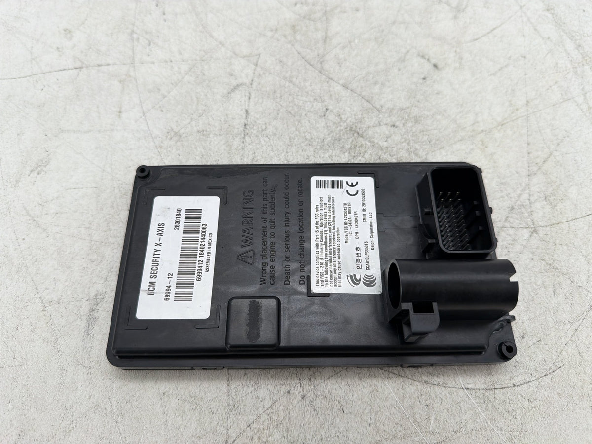 2012 Harley Dyna Fat Bob FXDF 103 OEM Body Control Module BCU BCM