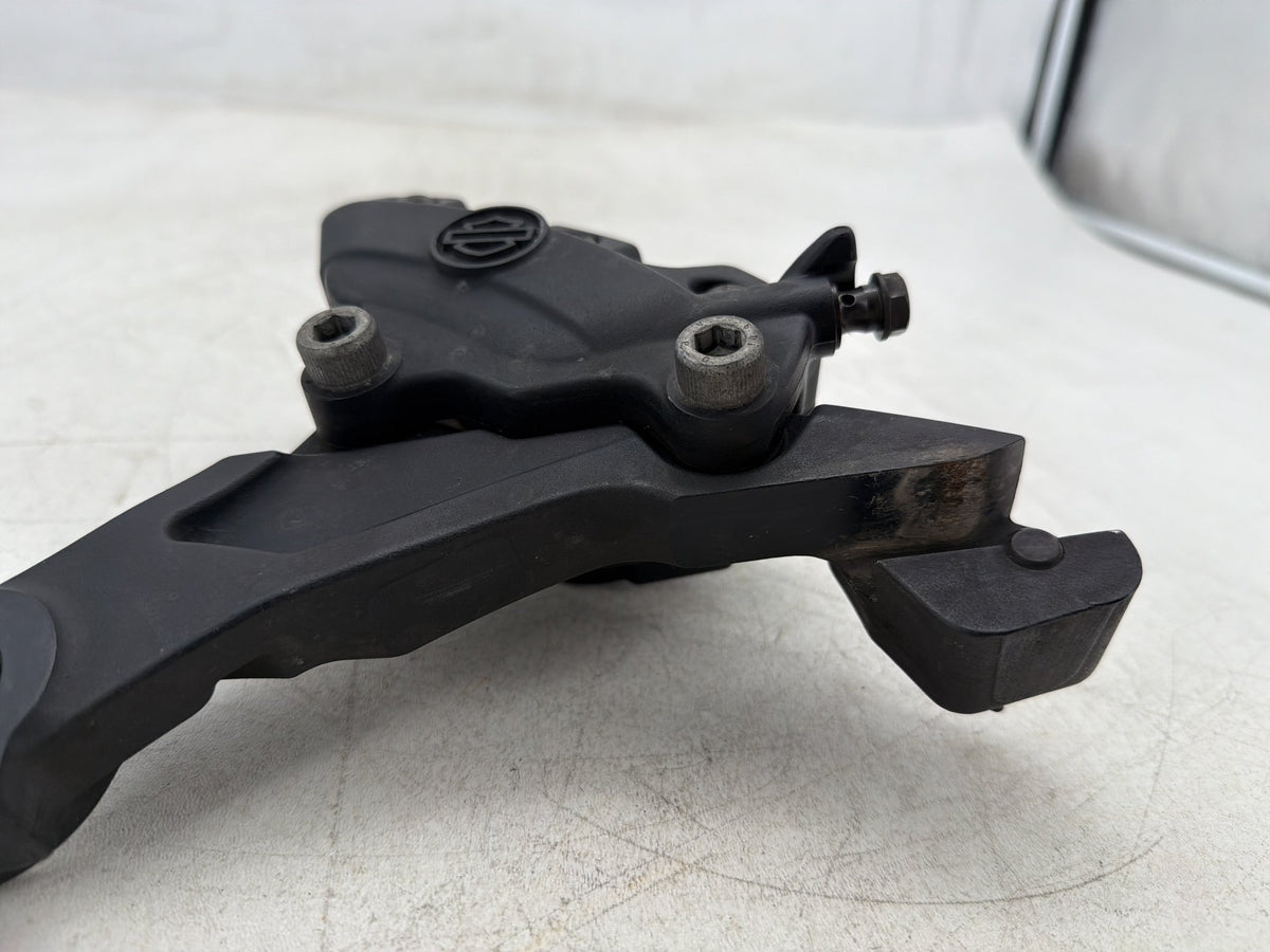 2013 Harley Electra Glide Touring FLHTCU OEM Rear Back Brake Caliper w/ Bracket