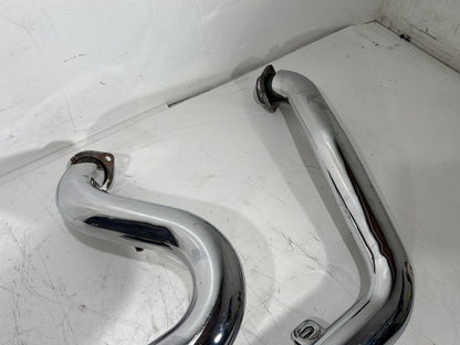 2003 Harley Dyna Wide Glide FXDWG OEM Exhaust Header Pipes Muffler Vance & Hines