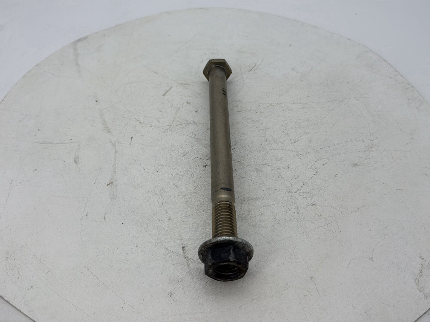 2012 Harley Dyna Fat Bob FXDF 103 OEM Rear Fork Swingarm Pivot Bolt Shaft