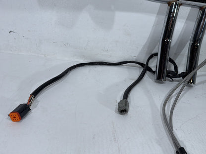 2000 Harley Dyna FXDWG Wide Glide OEM Handlebars Left Right Switches Controls