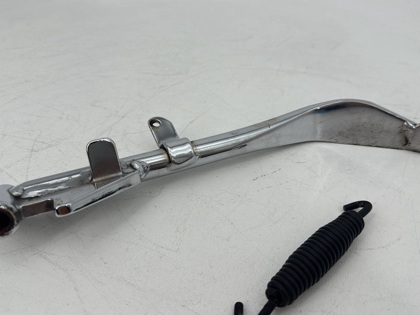 2009 Harley Sportster XL1200 L 1200 Low OEM Left Side Jiffy Kick Stand & Spring