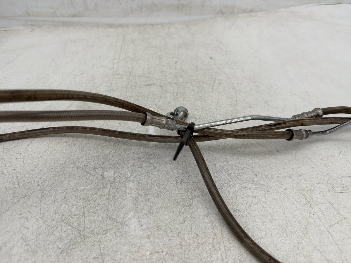 2009 Harley Electra Touring CVO Screamin Eagle OEM Front Brake Hose Line Pipe