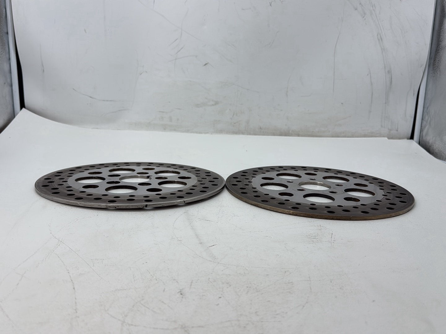 1991 Harley Heritage Softail Classic FLSTC OEM Front Brake Rotors Disc Pair