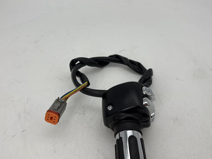 2004 Harley Softail FLSTC Heritage Classic OEM Left Turn Signal Headlight Switches Controls