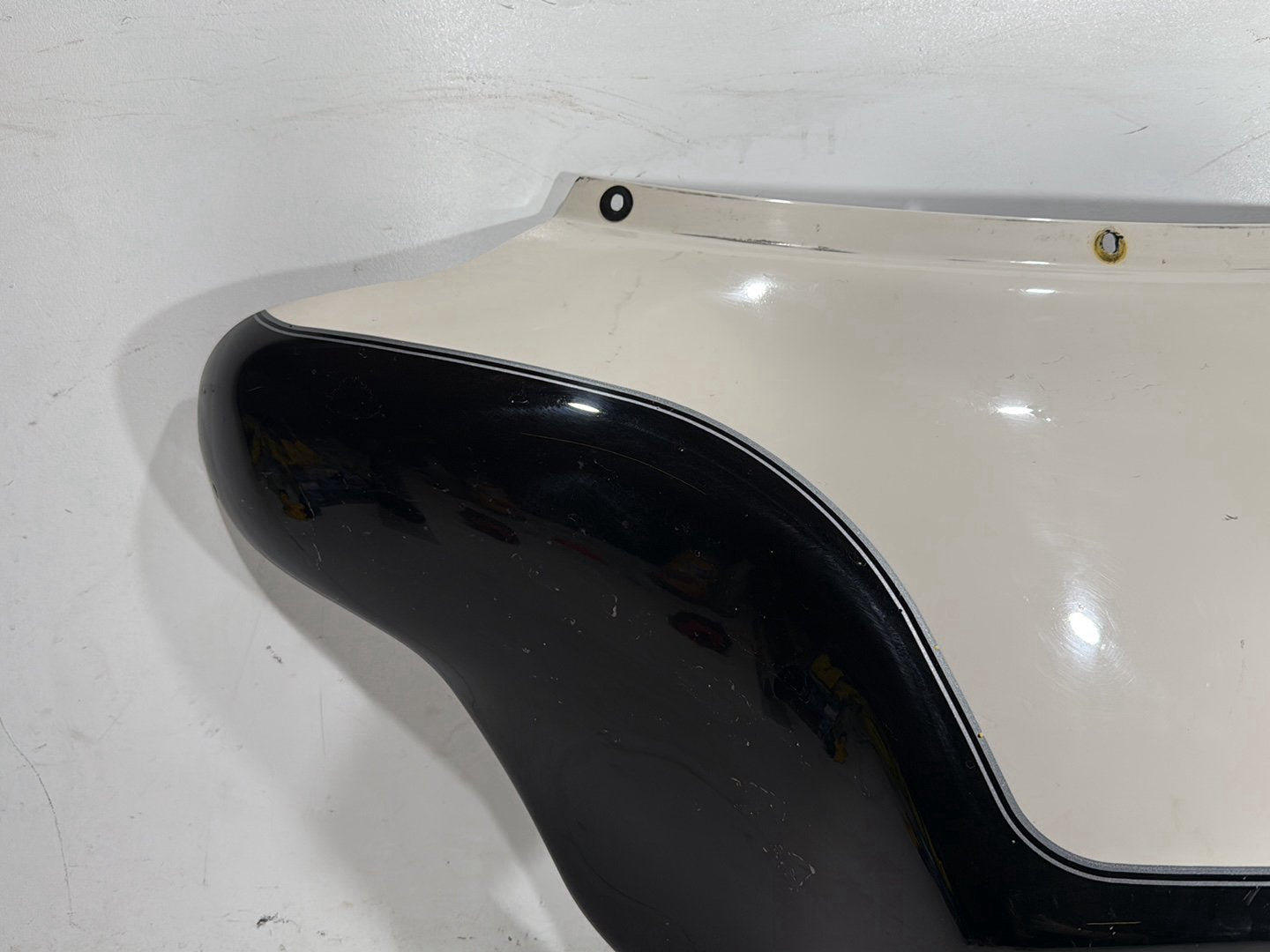 2007 Harley Touring FLHTP Electra Glide Police OEM Front Outer Batwing Fairing Cover