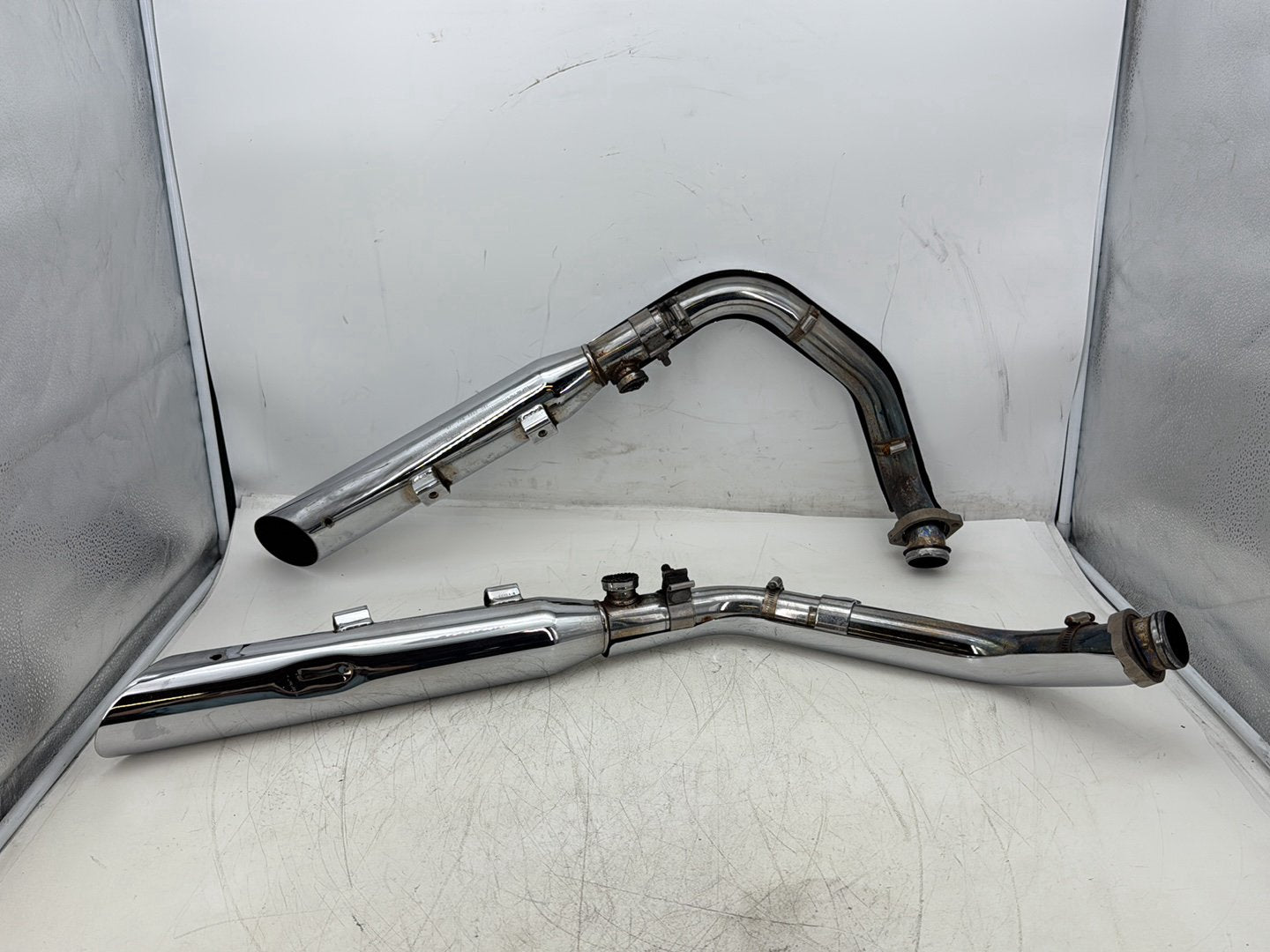 2006 Harley Sportster XL883L 883 Low OEM Exhaust Header Muffler Pipes Screamin Eagle