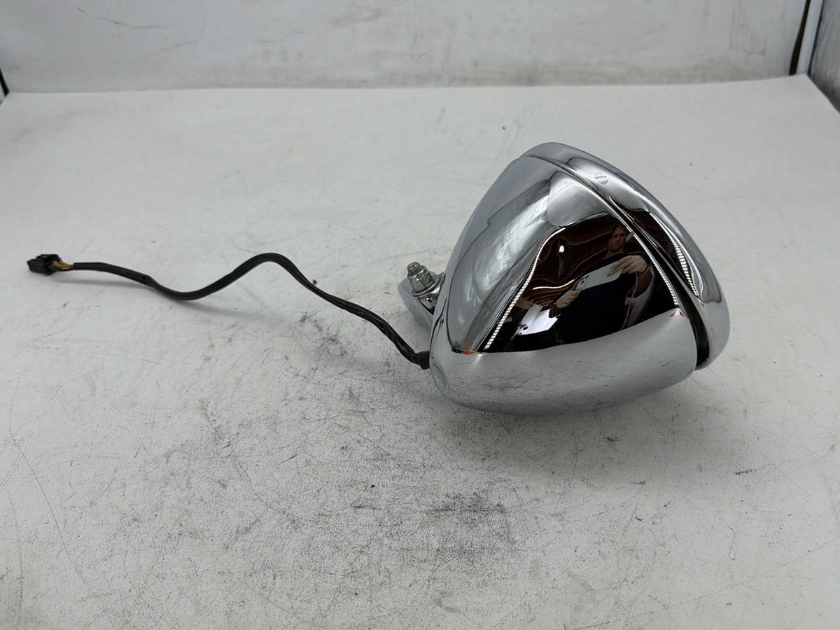 2006 Harley Sportster 1200 XL1200C Headlight Halogen Dented Scratched