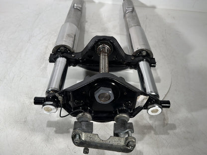 2007 - 2016 Harley-Davidson Touring Electra Glide Ultra Front Triple Tree Set & LH RH Fork Legs Sliders 45435-10